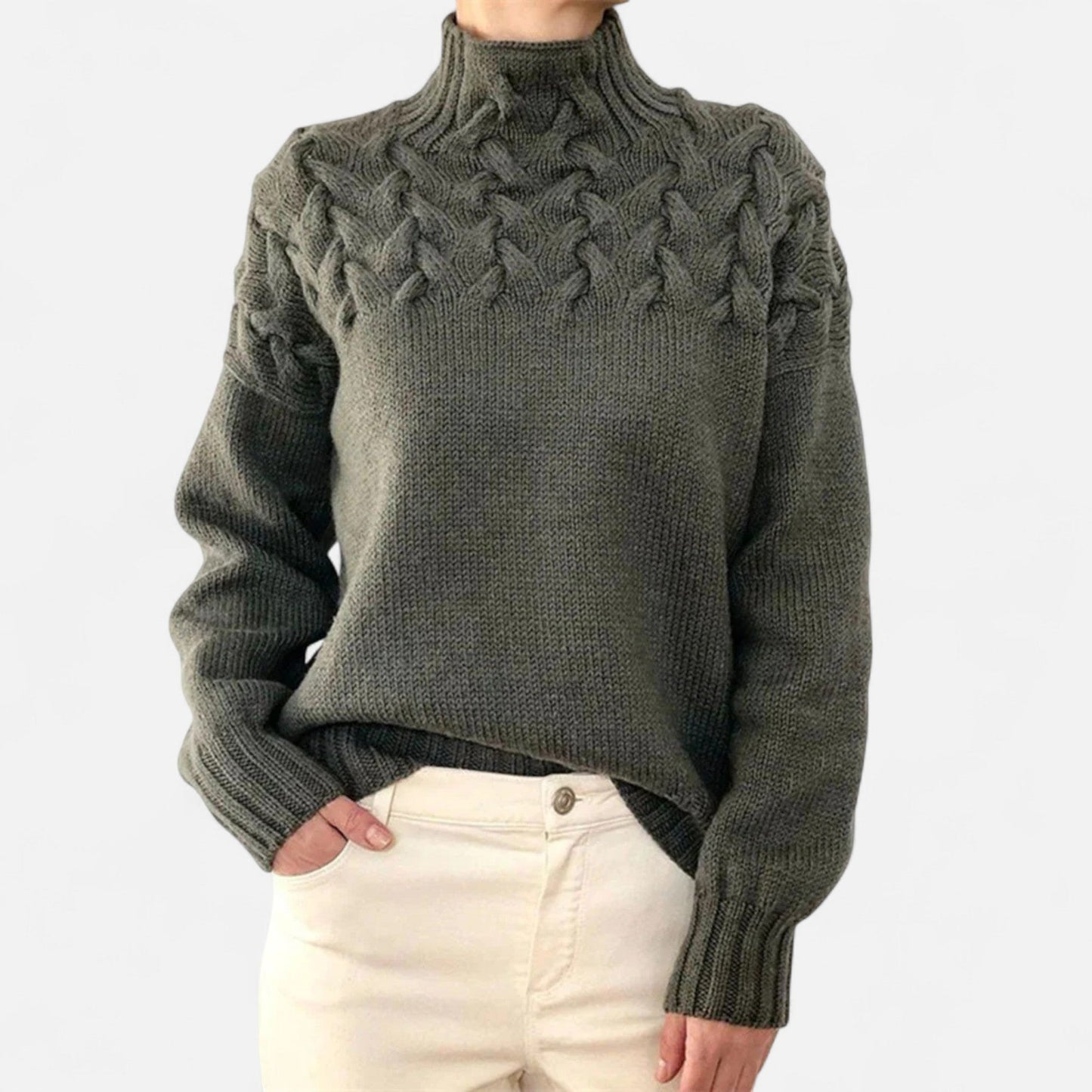 Old Monarchy | Women’s Lightweight Knit Turtleneck